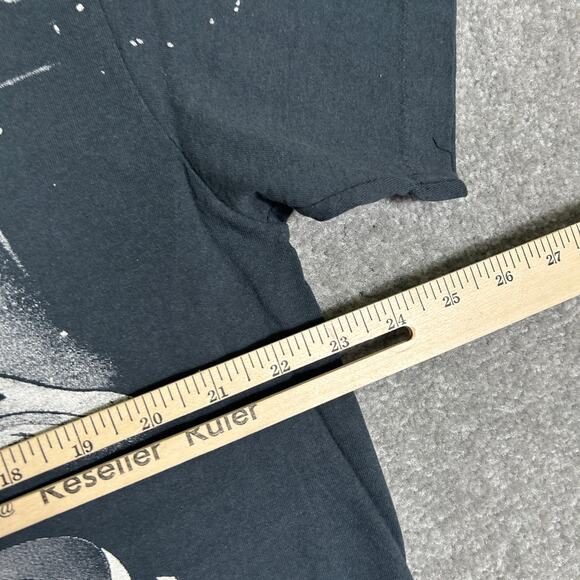 Vintage 1996 Space Jam Looney Tunes AOP Size XL Single Stitch Reprint T-Shirt - Picture 8 of 9